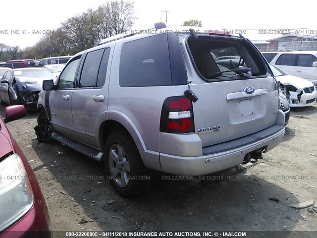 1FMEU75E16ZA28431 - 2006 FORD EXPLORER LIMITED SILVER photo 3