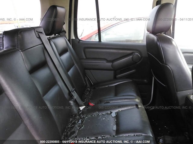 1FMEU75E16ZA28431 - 2006 FORD EXPLORER LIMITED SILVER photo 8