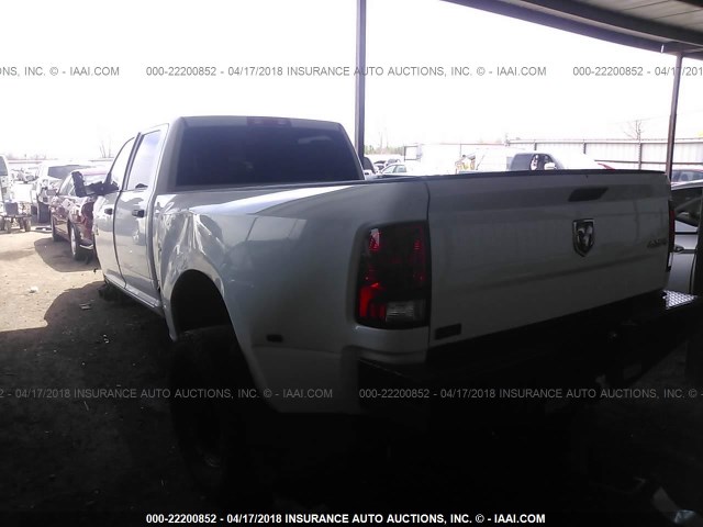 3C63RRGL0GG106016 - 2016 RAM 3500 ST WHITE photo 3