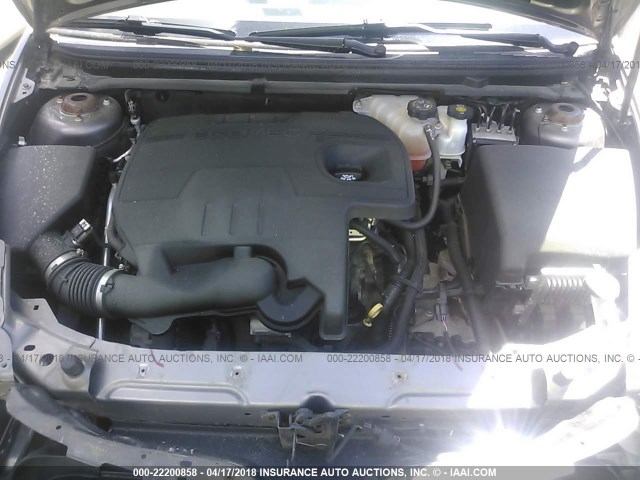 1G1ZB5E07CF212492 - 2012 CHEVROLET MALIBU LS BROWN photo 10