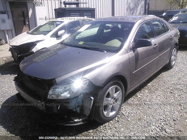 1G1ZB5E07CF212492 - 2012 CHEVROLET MALIBU LS BROWN photo 2