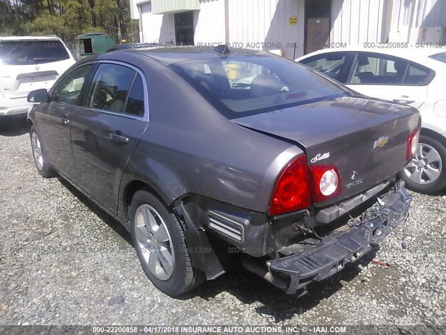 1G1ZB5E07CF212492 - 2012 CHEVROLET MALIBU LS BROWN photo 3