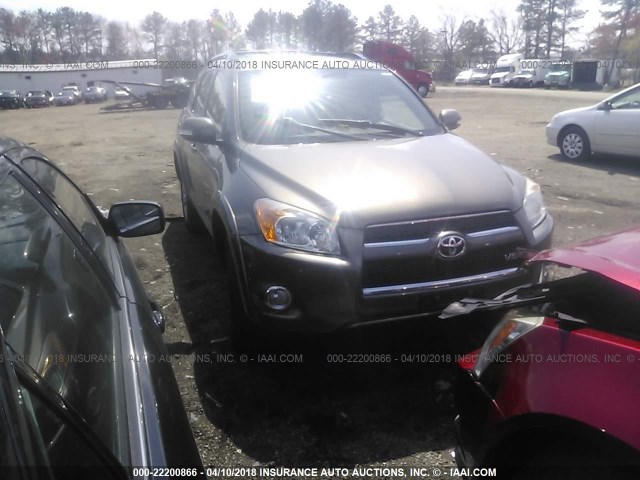 2T3DK4DV1AW019324 - 2010 TOYOTA RAV4 LIMITED TAN photo 1