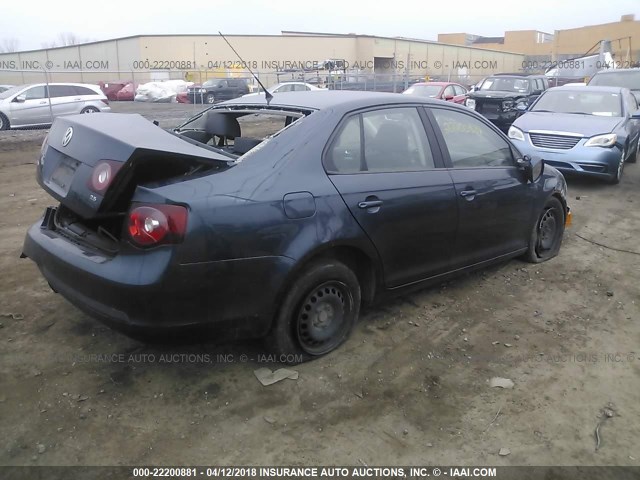 3VWJZ71K68M041211 - 2008 VOLKSWAGEN JETTA S 灰色 照片 4