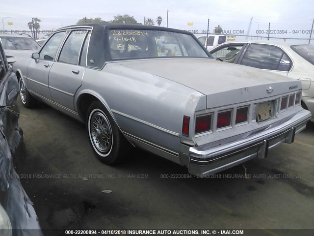 1G1AN69H2CX113499 - 1982 CHEVROLET CAPRICE CLASSIC GRAY photo 3