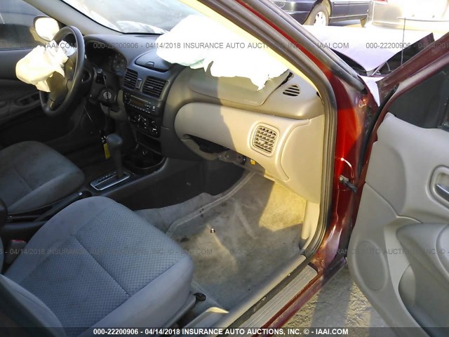 3N1CB51D64L877450 - 2004 NISSAN SENTRA 1.8/1.8S BURGUNDY photo 5