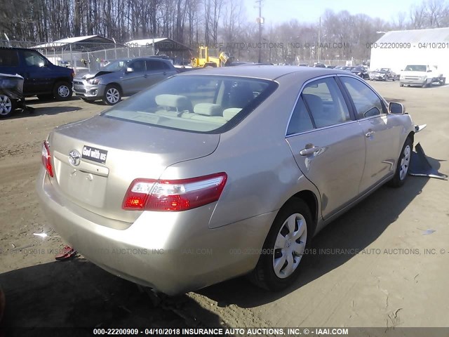 4T1BE46K59U332592 - 2009 TOYOTA CAMRY SE/LE/XLE BEIGE photo 4