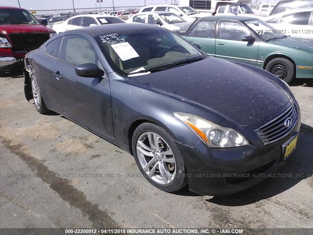 JNKCV64E48M130924 - 2008 INFINITI G37 JOURNEY/SPORT GRAY photo 1