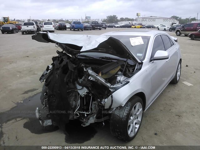 1G6AA5RA9E0106242 - 2014 CADILLAC ATS SILVER photo 6