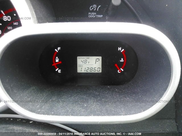 2T1KU4EE8AC291587 - 2010 TOYOTA COROLLA MATRIX  RED photo 7