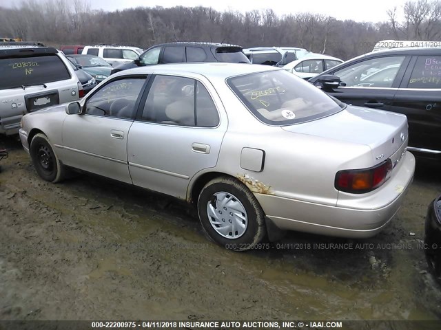 4T1BG12K9TU906942 - 1996 TOYOTA CAMRY DX/LE/XLE Champagne photo 3