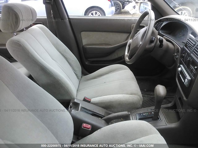 4T1BG12K9TU906942 - 1996 TOYOTA CAMRY DX/LE/XLE Champagne photo 5