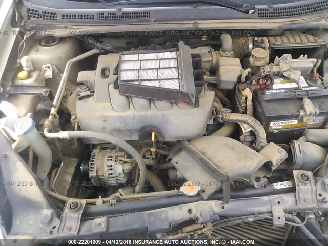 3N1AB61E88L668061 - 2008 NISSAN SENTRA 2.0/2.0S/2.0SL SILVER photo 10