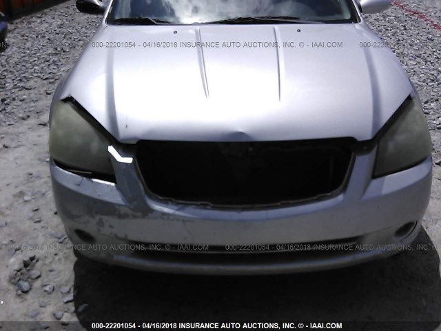 1N4AL11D55N905174 - 2005 NISSAN ALTIMA S/SL SILVER photo 6