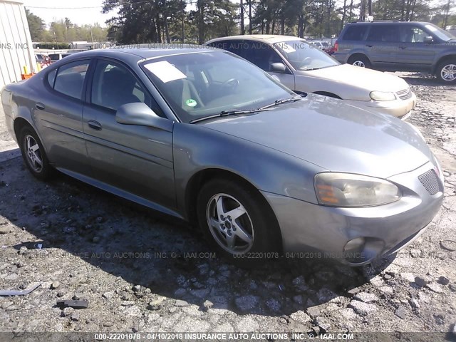 2G2WP522741362259 - 2004 PONTIAC GRAND PRIX GT GRAY photo 1