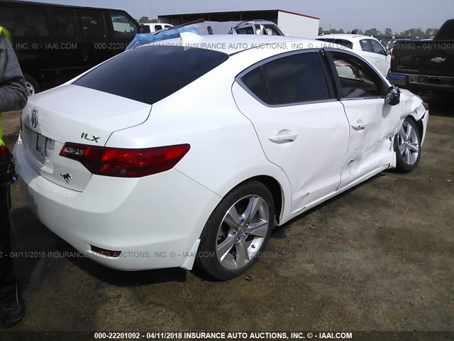 19VDE1F75EE014562 - 2014 ACURA ILX 20 TECH WHITE photo 4