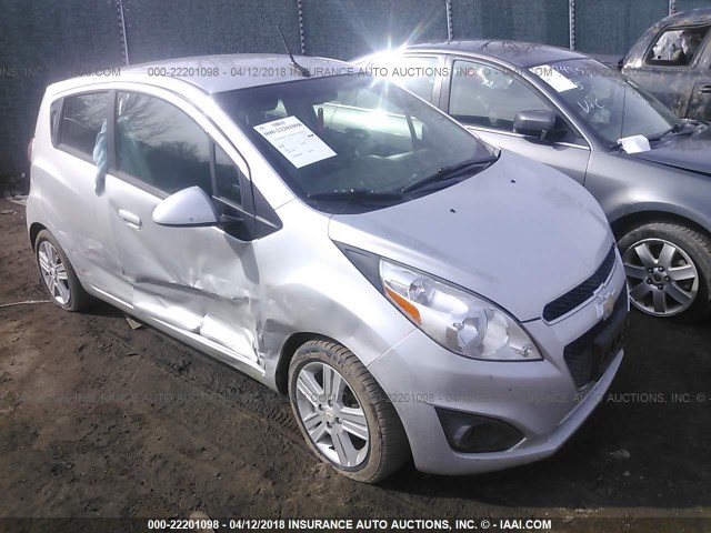 KL8CA6S95DC510267 - 2013 CHEVROLET SPARK LS GRAY photo 1