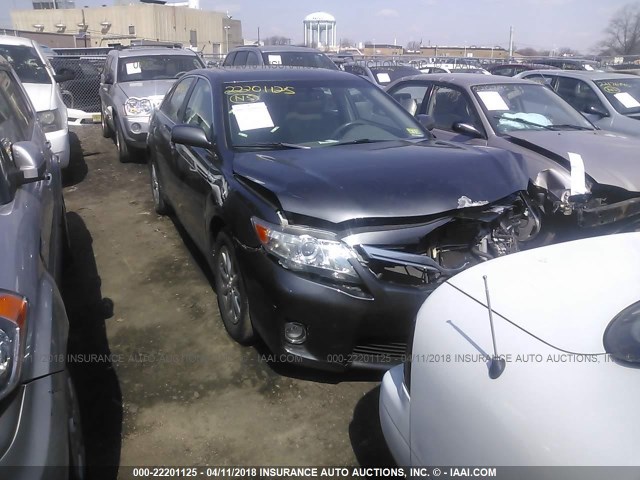 4T1BB3EK7BU143842 - 2011 TOYOTA CAMRY HYBRID GRAY photo 1