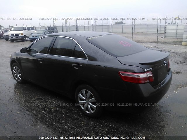 JTNBE46K473023781 - 2007 TOYOTA CAMRY NEW GENERATION CE/LE/XLE/SE BLACK photo 3
