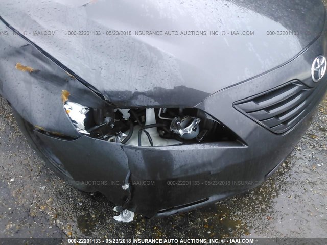 JTNBE46K473023781 - 2007 TOYOTA CAMRY NEW GENERATION CE/LE/XLE/SE BLACK photo 6