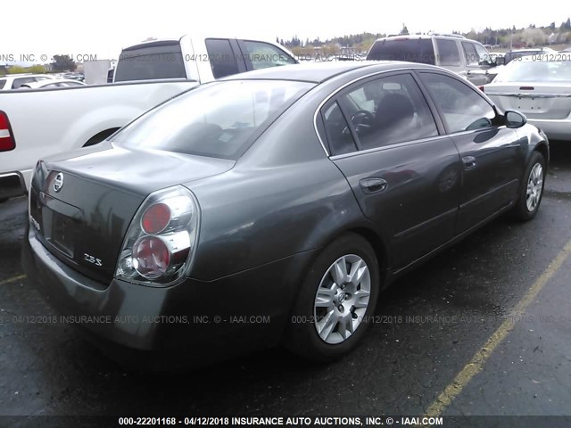 1N4AL11D76C224897 - 2006 NISSAN ALTIMA S/SL GRAY photo 4