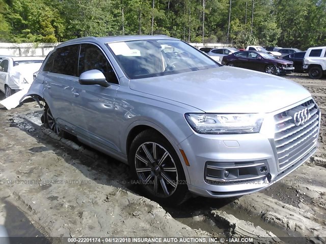 WA1LAAF79HD005829 - 2017 AUDI Q7 PREMIUM PLUS SILVER photo 1