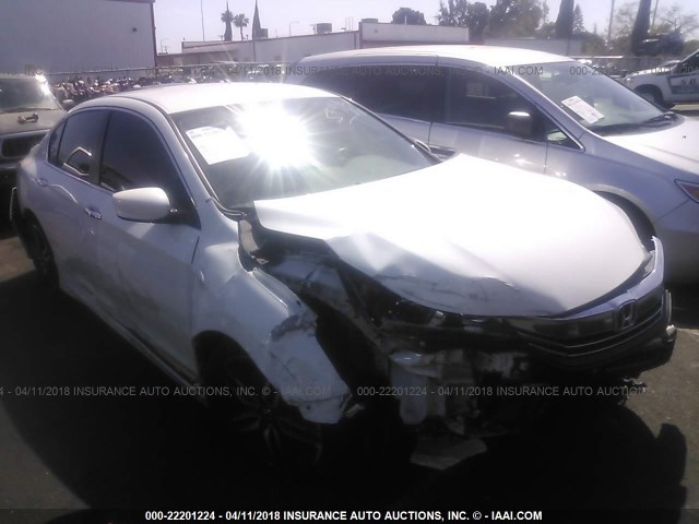 1HGCR2F50HA162882 - 2017 HONDA ACCORD SPORT 白色 照片 1