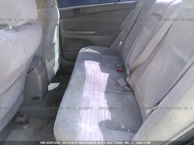 4T1BE32K54U285377 - 2004 TOYOTA CAMRY LE/XLE/SE BLACK photo 8