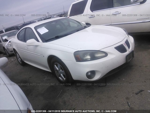 2G2WP552781104678 - 2008 PONTIAC GRAND PRIX WHITE photo 1