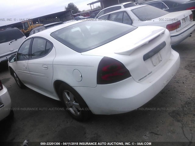 2G2WP552781104678 - 2008 PONTIAC GRAND PRIX WHITE photo 3