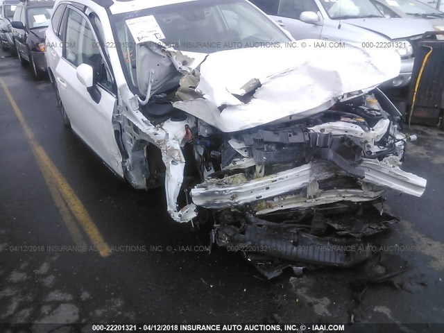 4S4BSANC7H3295731 - 2017 SUBARU OUTBACK 2.5I LIMITED WHITE photo 6