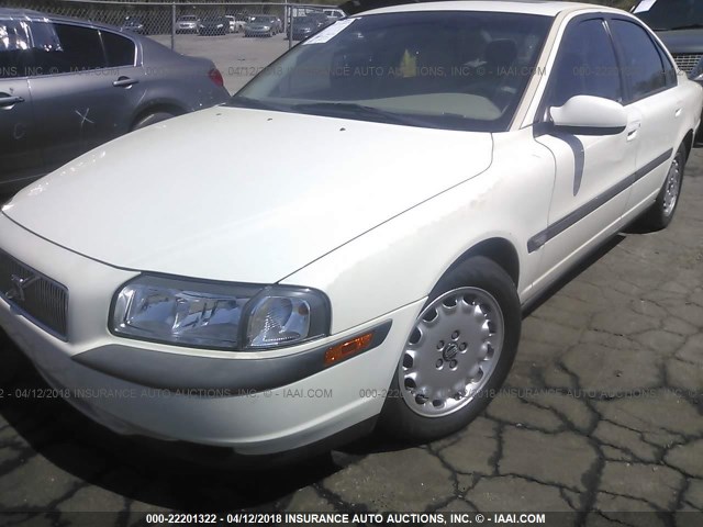 YV1TS94D0Y1065083 - 2000 VOLVO S80 WHITE photo 6