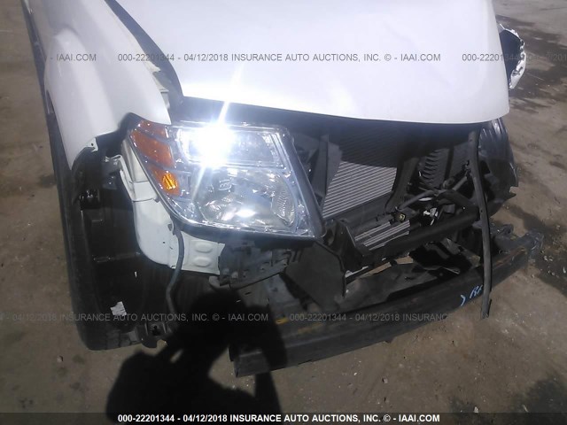 5N1AR18U49C616606 - 2009 NISSAN PATHFINDER S/LE/SE WHITE photo 6