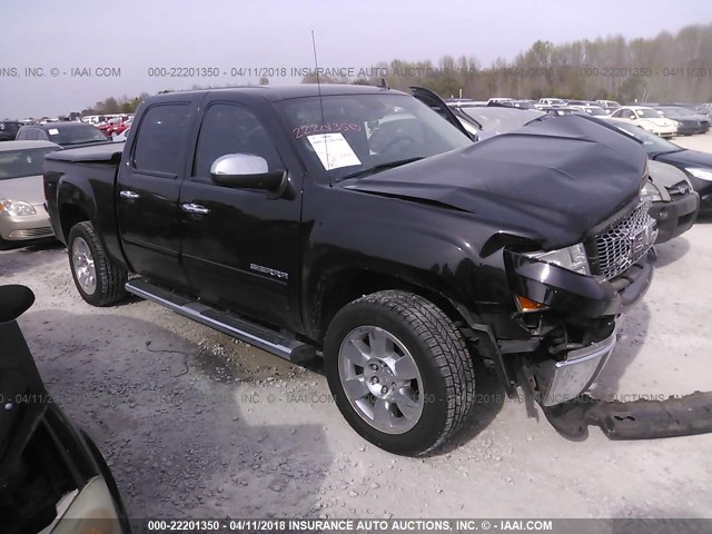 3GTP1VE01BG240853 - 2011 GMC SIERRA C1500 SLE BLACK photo 1