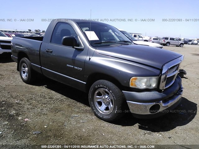 1D7HA16K53J624086 - 2003 DODGE RAM 1500 ST GRAY photo 1