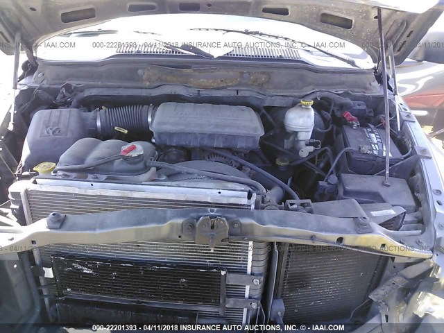 1D7HA16K53J624086 - 2003 DODGE RAM 1500 ST GRAY photo 10