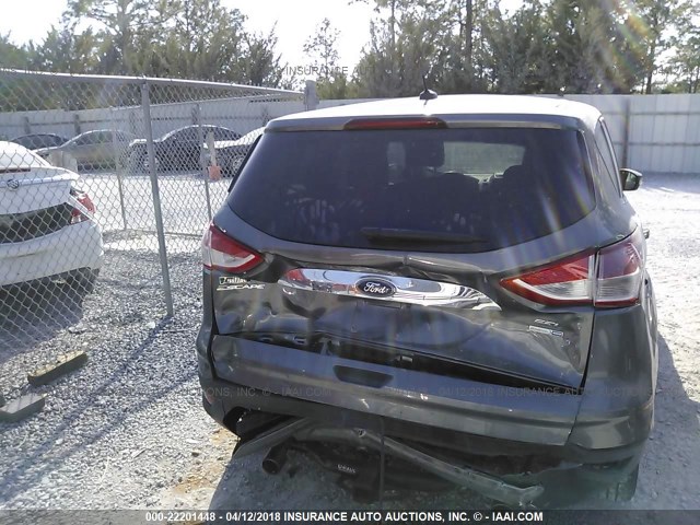 1FMCU9H92DUA17661 - 2013 FORD ESCAPE SEL GRAY photo 6