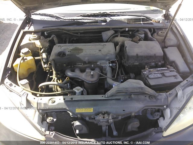 JTDBE32K730225451 - 2003 TOYOTA CAMRY LE/XLE Pewter photo 10