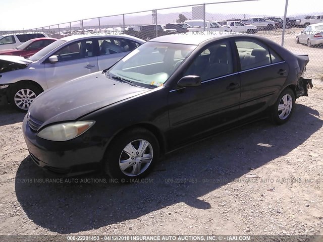 JTDBE32K730225451 - 2003 TOYOTA CAMRY LE/XLE Pewter photo 2