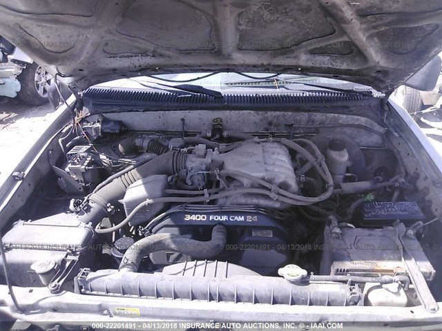 5TEHN72N64Z433432 - 2004 TOYOTA TACOMA DOUBLE CAB ოქროსფერი ფოტო 10