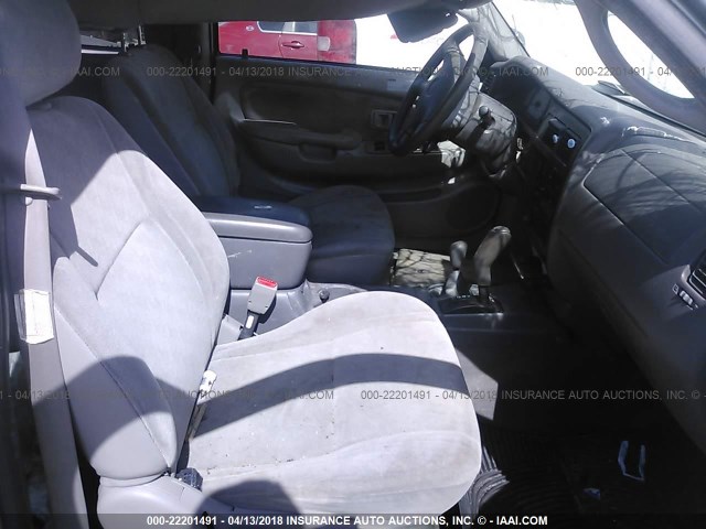 5TEHN72N64Z433432 - 2004 TOYOTA TACOMA DOUBLE CAB ოქროსფერი ფოტო 5