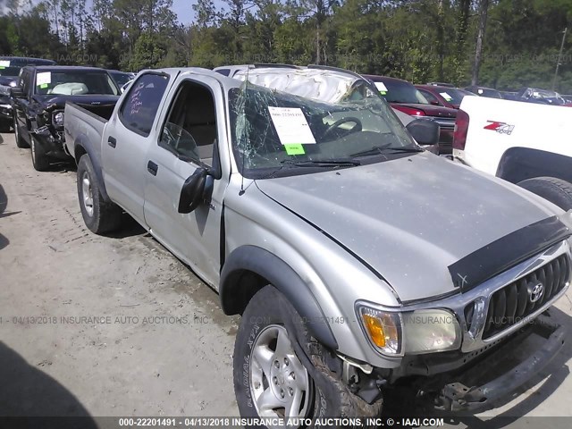5TEHN72N64Z433432 - 2004 TOYOTA TACOMA DOUBLE CAB ოქროსფერი ფოტო 6