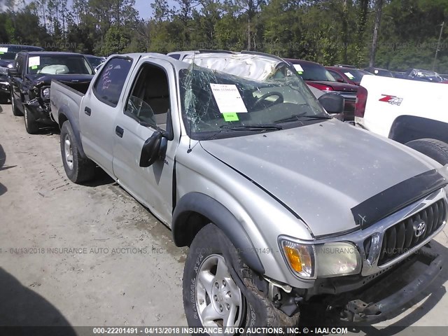 5TEHN72N64Z433432 - 2004 TOYOTA TACOMA DOUBLE CAB GOLD photo 6