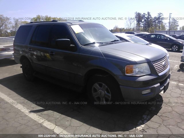 1FMPU15L73LC12274 - 2003 FORD EXPEDITION XLT GRAY photo 1