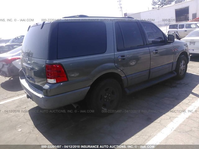 1FMPU15L73LC12274 - 2003 FORD EXPEDITION XLT GRAY photo 4