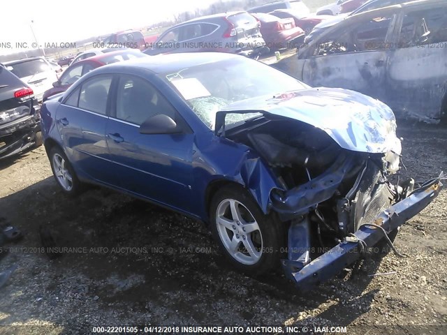 1G2ZG58N574166196 - 2007 PONTIAC G6 SE BLUE photo 1