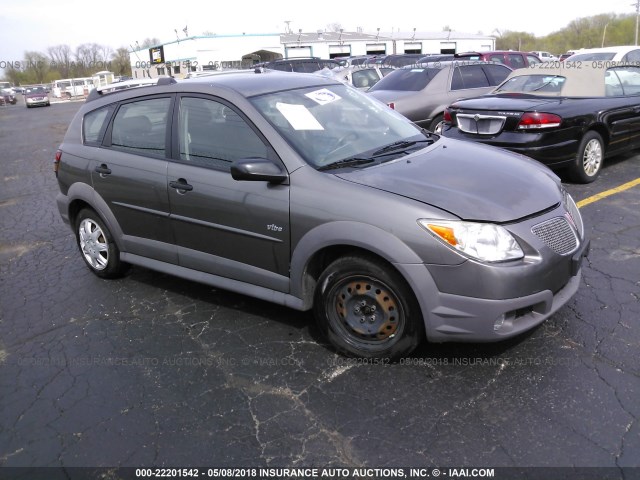 5Y2SL65858Z421026 - 2008 PONTIAC VIBE GRAY photo 1