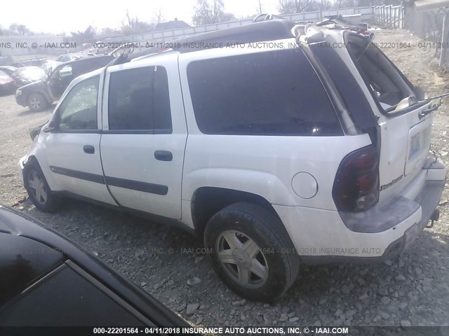 1GNES16S936227422 - 2003 CHEVROLET TRAILBLAZER EXT WHITE photo 3