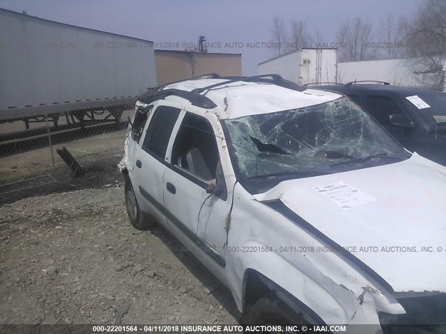 1GNES16S936227422 - 2003 CHEVROLET TRAILBLAZER EXT WHITE photo 6