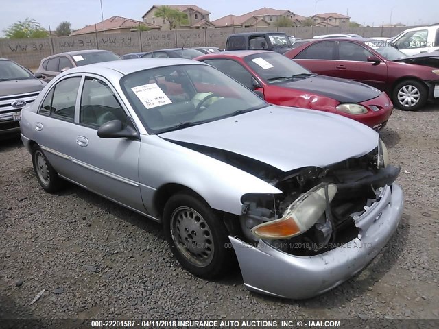 1FAFP13PXXW242778 - 1999 FORD ESCORT SE SILVER photo 1